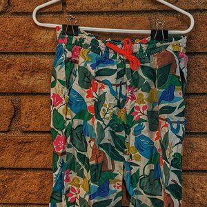 Boden Jungle Themed Pants